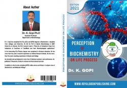 Cover for PERCEPTION OF BIOCHEMISTRY ON LIFE PROCESS