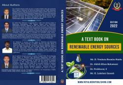 Cover for A Text Book on Renewable Energy Sources