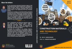 Cover for CONSTRUCTION MATERIALS AND TECHNOLOGY