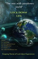 Cover for "The war with pandemic world "LOCK DOWN LIFE 