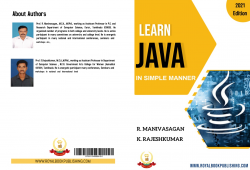Cover for LEARN JAVA IN SIMPLE MANNER