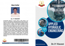 Cover for A Text Book of Applied Hydraulic Engineering