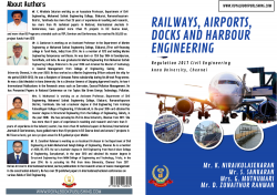 Cover for RAILWAYS, AIRPORTS, DOCKS AND HARBOUR ENGINEERING