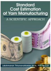 Cover for Standard Cost Estimation Of Yarn Manufacturing A Scientific Approach