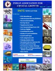 Cover for INDIAN ASSOCIATION FOR CRYSTAL (IACG) : IACG News Letter, Issue.23, January 2013
