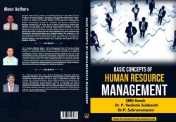 Cover for Basic concepts of Human Resource Management
