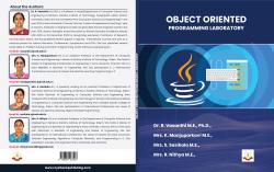 Cover for OBJECT ORIENTED PROGRAMMING LABORATORY MANUAL
