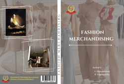Cover for FASHION MERCHANDISING