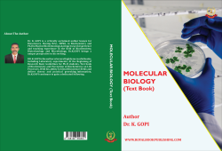 Cover for MOLECULAR BIOLOGY (Text Book)