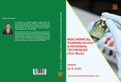 Cover for BIOCHEMICAL PHARMACOLOGY & MICROBIAL TECHNIQUES (Text Book)