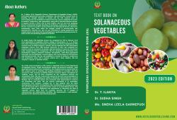 Cover for TEXT BOOK ON SOLANACEOUS VEGETABLES