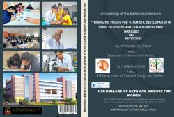 Cover for National Level Conference on “EMERGING TRENDS FOR FUTURISTIC DEVELOPMENT IN : HOME SCIENCE RESEARCH AND INNOVATION” (HSRI – 2023)