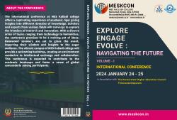 Cover for INTERNATIONAL CONFERENCE EXPLORE, ENGAGE, EVOLVE: NAVIGATING THE FUTURE (Volume – I)