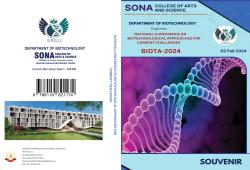 Cover for NATIONAL CONFERENCE ON BIOTECHNOLOGICAL APPROACHES FOR CURRENT CHALLENGES BIOTA – 2024