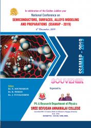 Cover for National Conference on SEMICONDUCTORS, SURFACES, ALLOYS MODELING AND PREPARATIONS (SSAMAP - 2019)