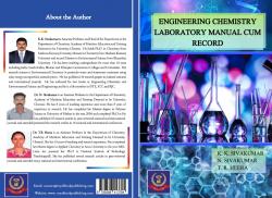 Cover for ENGINEERING CHEMISTRY LABORATORY MANUAL CUM RECORD 